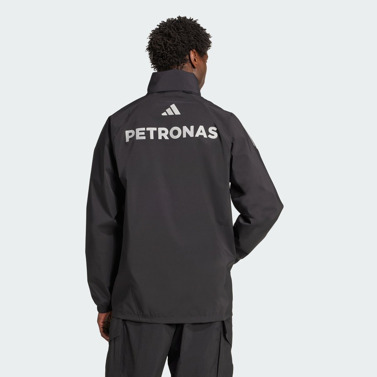 Veste De Pluie De Mécanicien Mercedes - Amg Petronas Formula One Team Veste De Pluie De Mécanicien Mercedes - Amg Petronas Formula One Team black / reflective silver, adidas Performance