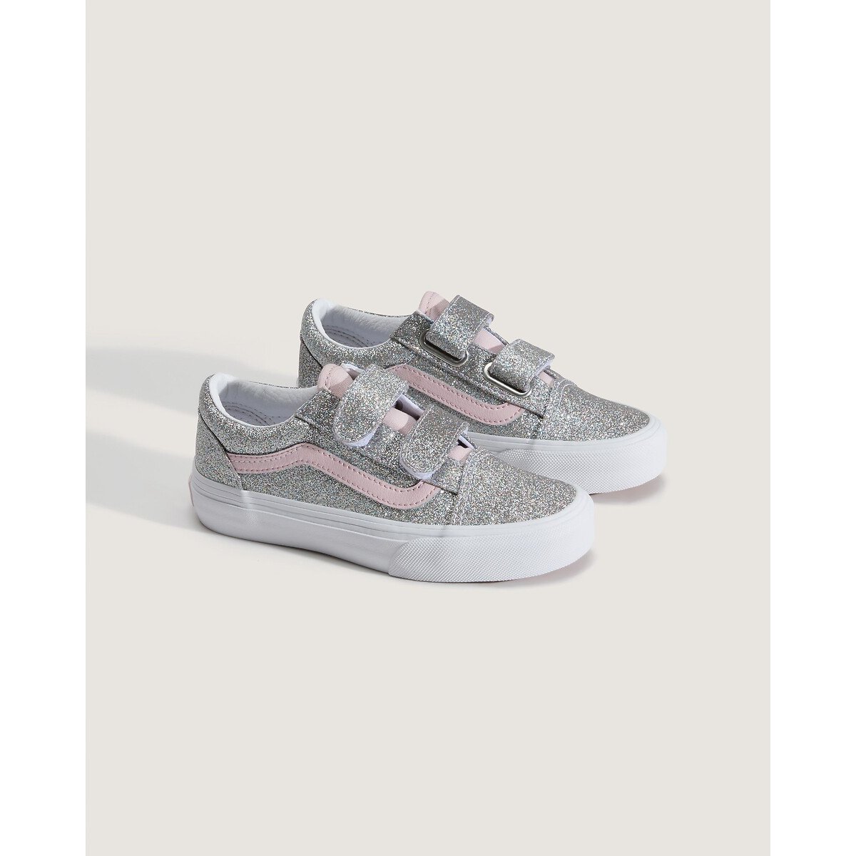 Baskets argent pailleté, VANS