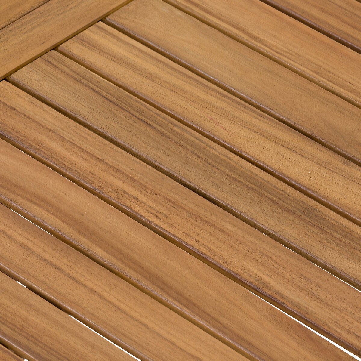 Set de balcon pliable, en acacia, 2 places, table demi-lune et 2 chaises, ALATA acacia, LA REDOUTE INTERIEURS