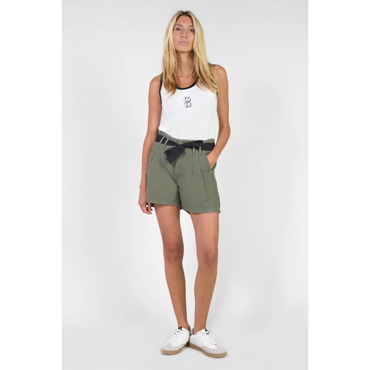 Short AMB vetiver, LE TEMPS DES CERISES