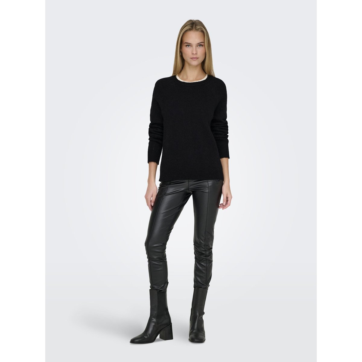 Pull En Maille noire - black, ONLY