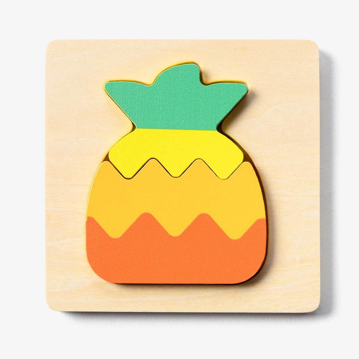 Mon mini puzzle Ananas blanc, OXYBUL