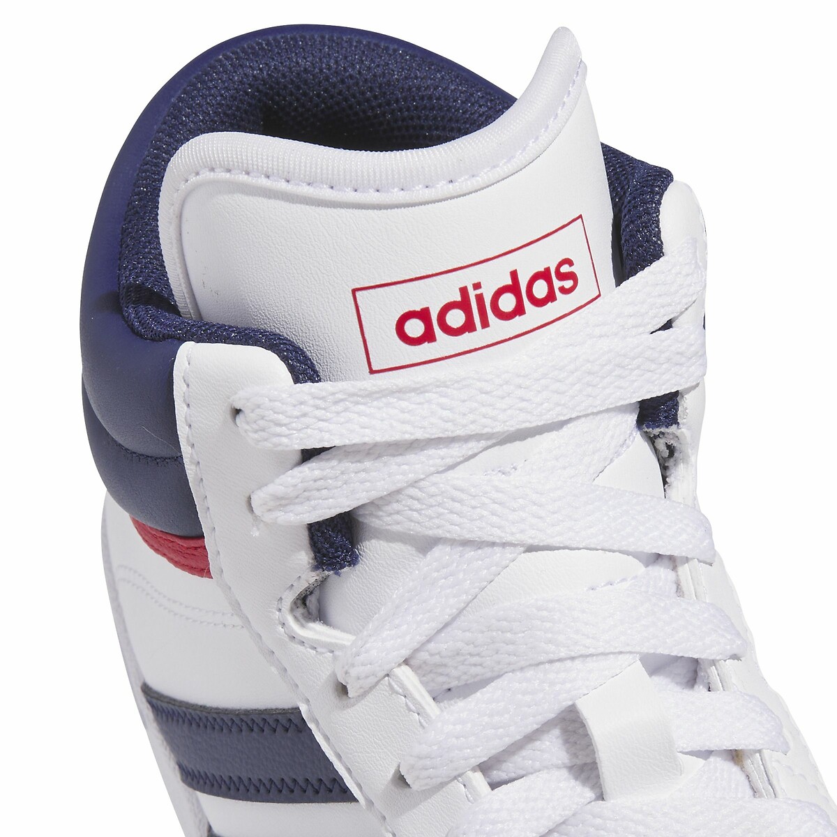 Baskets Hoops 4.0 Mid blanc/bleu, ADIDAS SPORTSWEAR