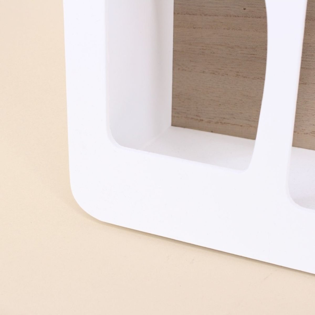 Etagère murale déco 40cm blanc, ORNAMI
