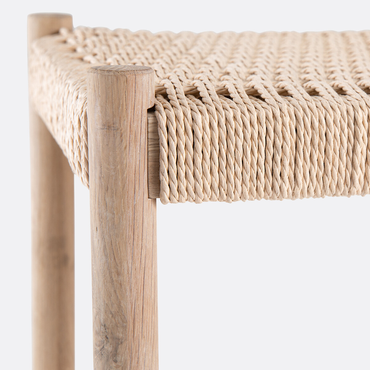 Banc/tabouret en corde Taga naturel, LA REDOUTE INTERIEURS