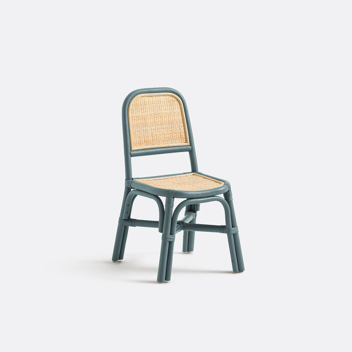 Chaise enfant en rotin, Tina bleu, LA REDOUTE INTERIEURS