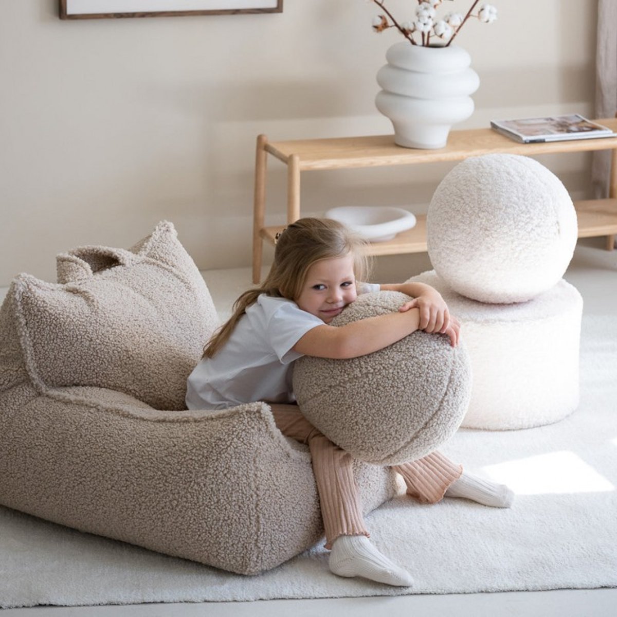 Coussin Enfant BALLE biscuit, WIGIWAMA