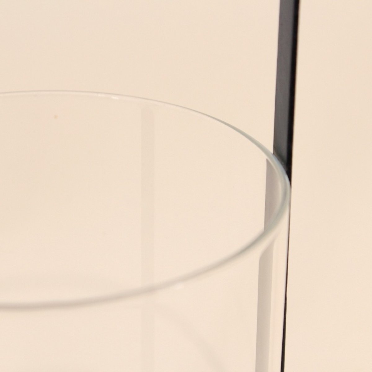 Lanterne en métal et verre 30x10cm noir, ORNAMI