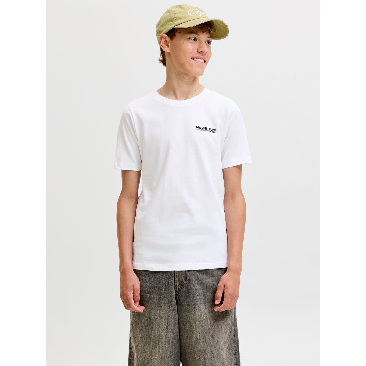 T-Shirt bright white, JACK & JONES JUNIOR