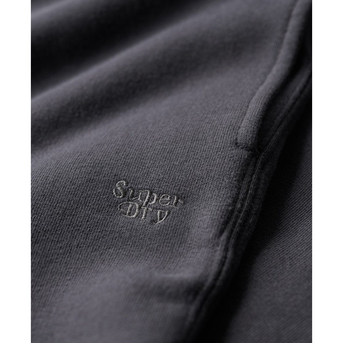 Pantalon de jogging droit délavé Vintage gris anthracite, SUPERDRY