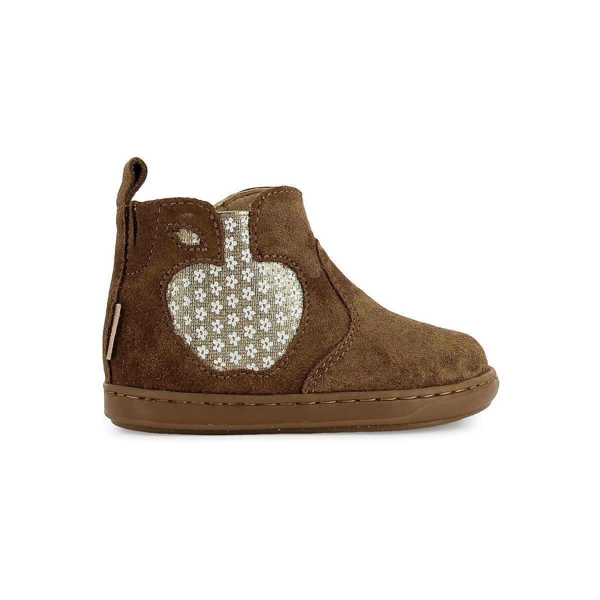 Bottines en cuir BOUBA APPLE camel, SHOO POM