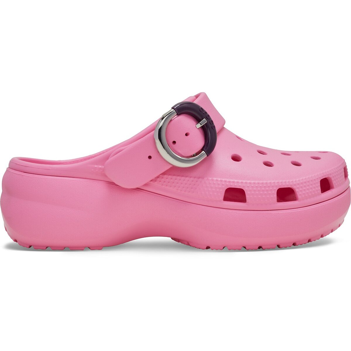 Sabots Classic Platform Dipped Buckle rose, CROCS