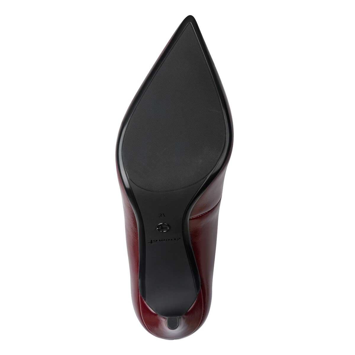 Pointed Leather Heels merlot, TAMARIS