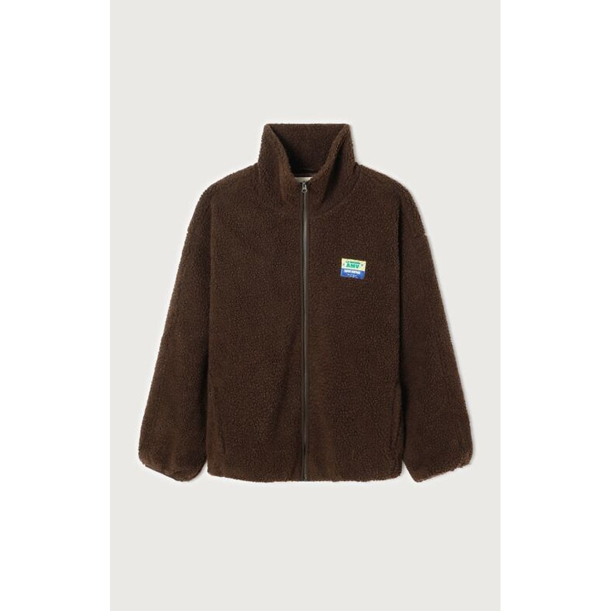 Manteau court ample HOKTOWN marron, AMERICAN VINTAGE