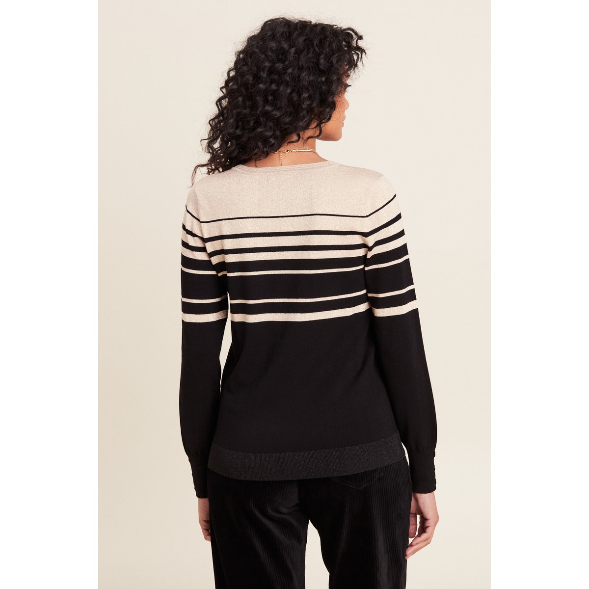 Pull manches longues noir, BREAL