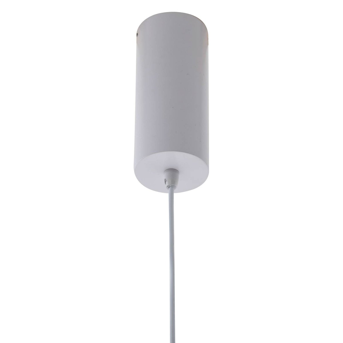 Suspension en verre moderneLED, Orasa blanc, clair, LUCANDE