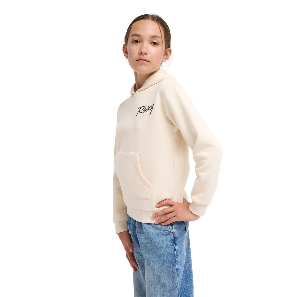 Sweat capuche SURF FEELING BRUSHED. beige parchment, ROXY