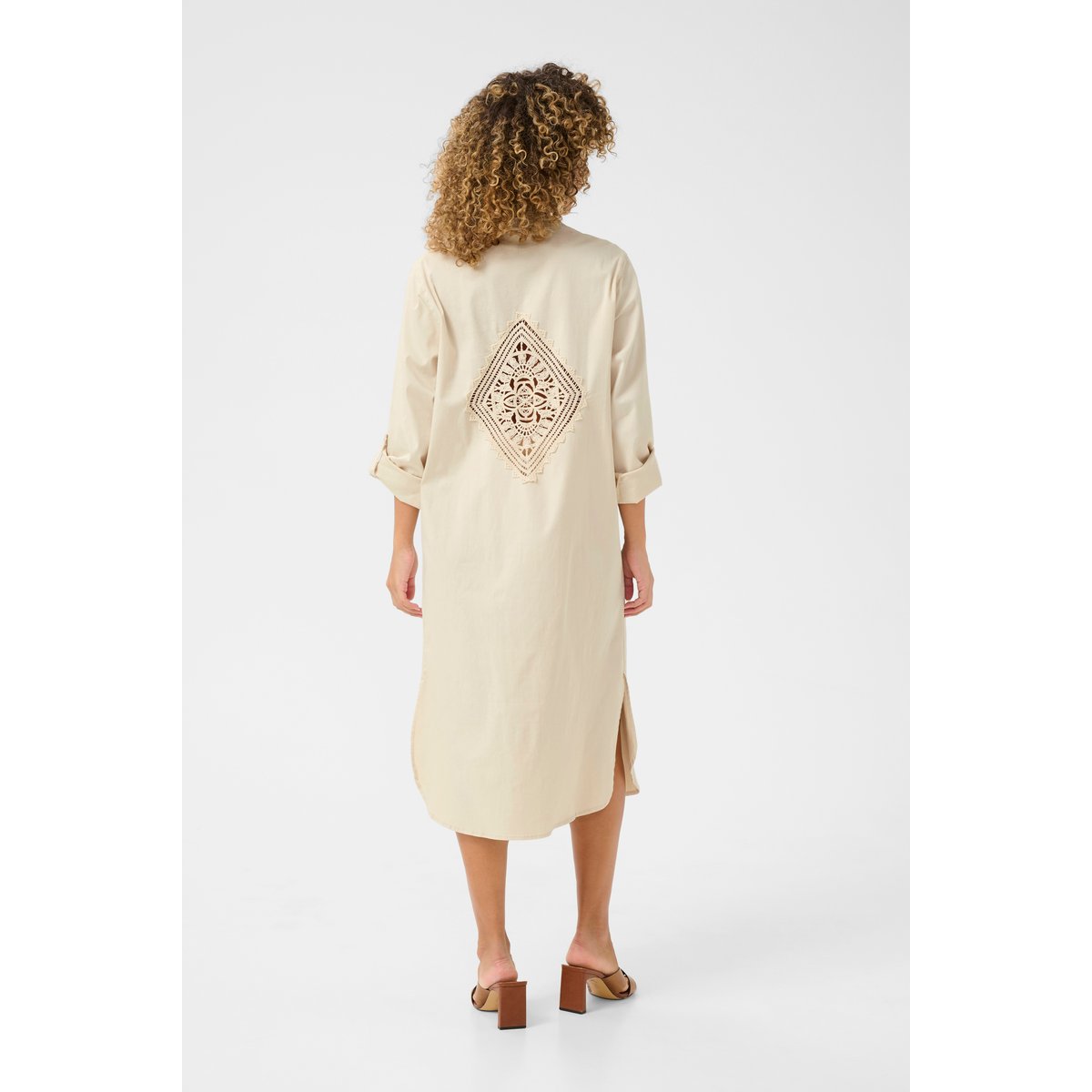 Dress beige perfectly pale, CREAM