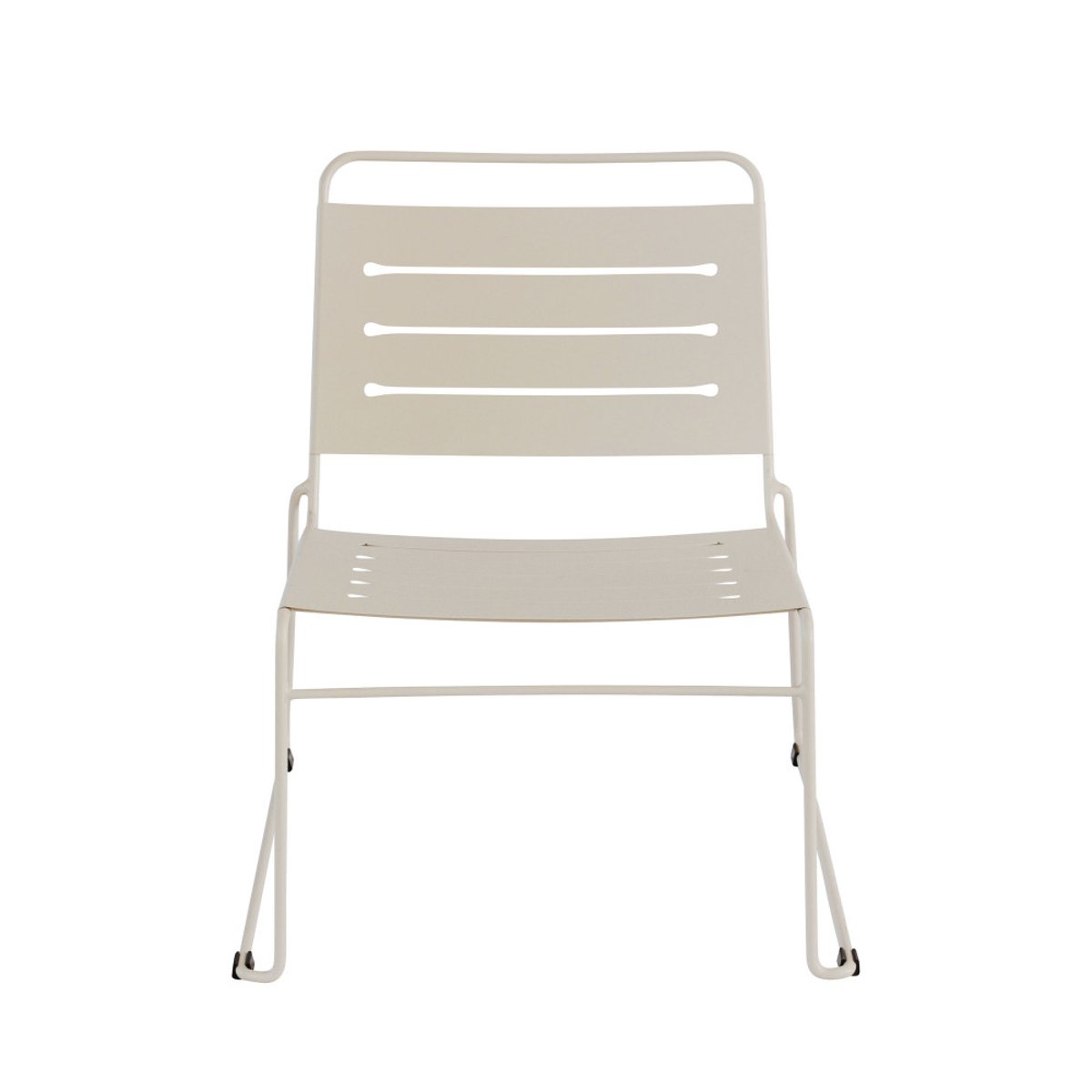 Salon de jardin 2 personnes en métal- SOLENA beige, DRAWER