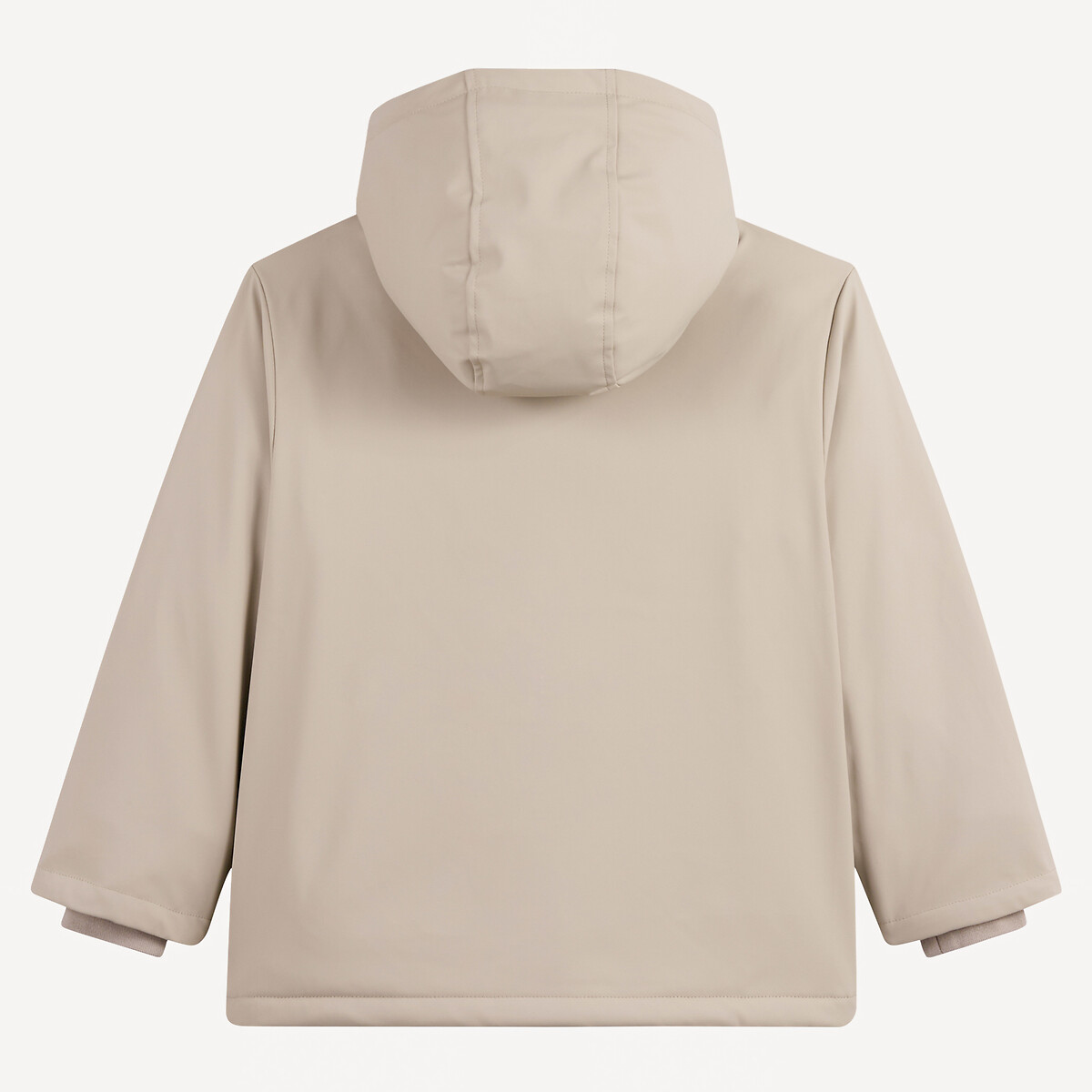 Coupe-vent doublé sherpa à capuche beige, LA REDOUTE COLLECTIONS