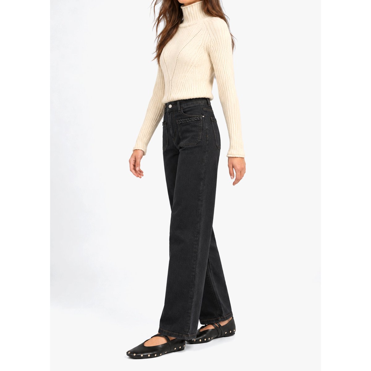 Pantalon PITRESS blanc, AN'GE