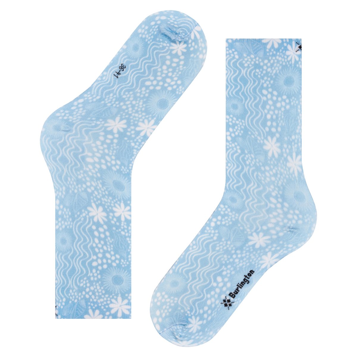 Chaussettes Underwater Opaque bleu, BURLINGTON