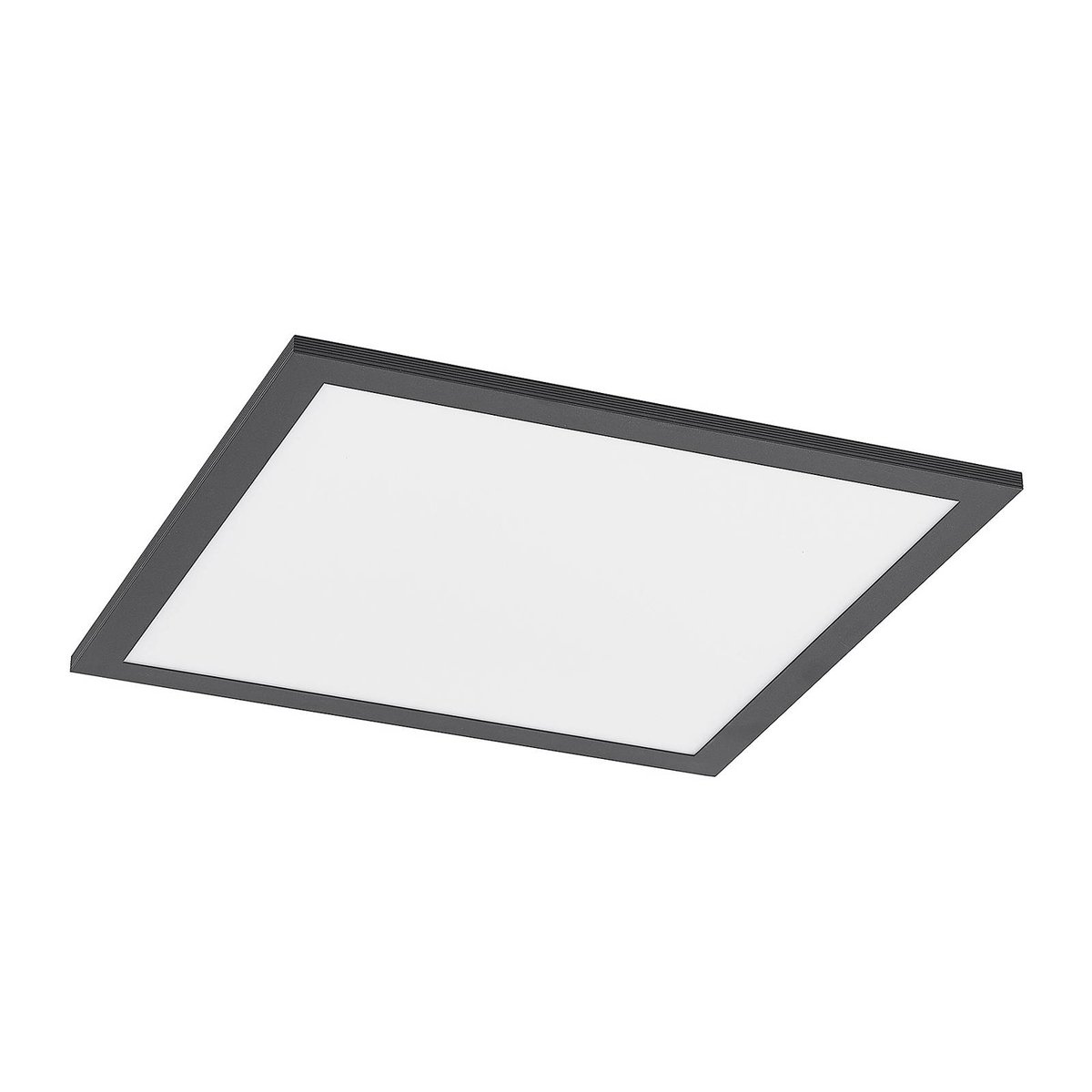 Panneau en aluminium moderneLED, Nelios noir, blanc, LINDBY