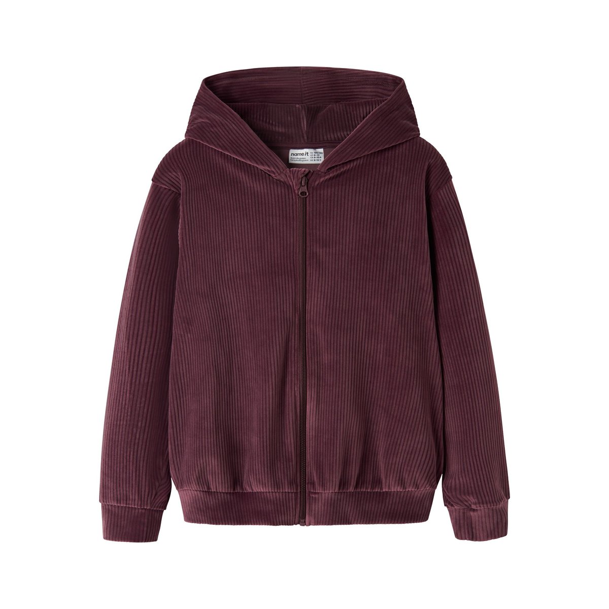 Sweat-Shirt Zippé À Capuche violet - catawba grape1, NAME IT