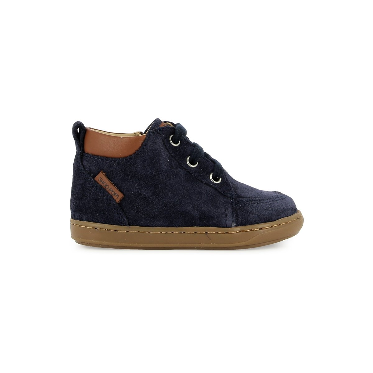 Basket à Lacets et Zip BOUBA ZIP MIKO marine, SHOO POM