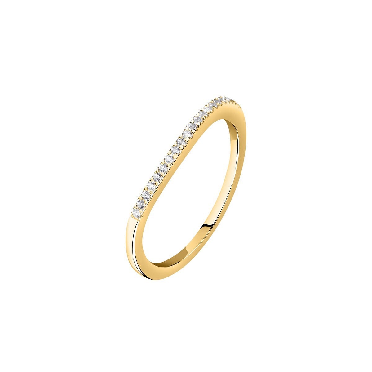 Bagues en Diamant Synthétique/or Jaune Recyclé 375/1000 et Diamant synthétique or, LIVE DIAMOND