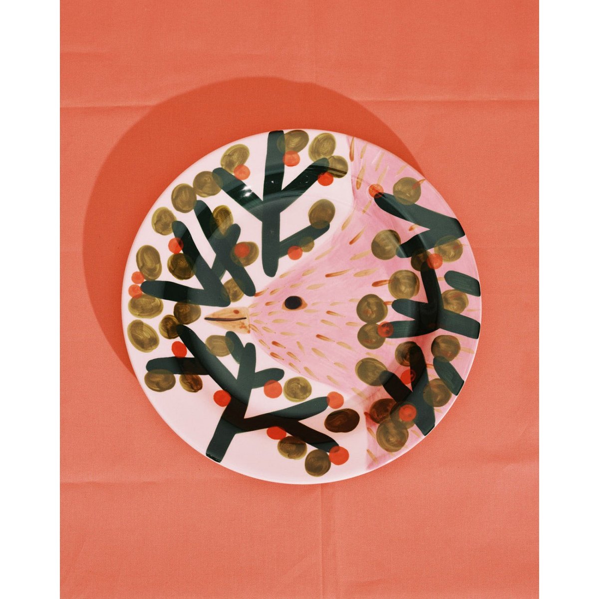 Lot de 2 assiettes Jane January multicolore, SERAX