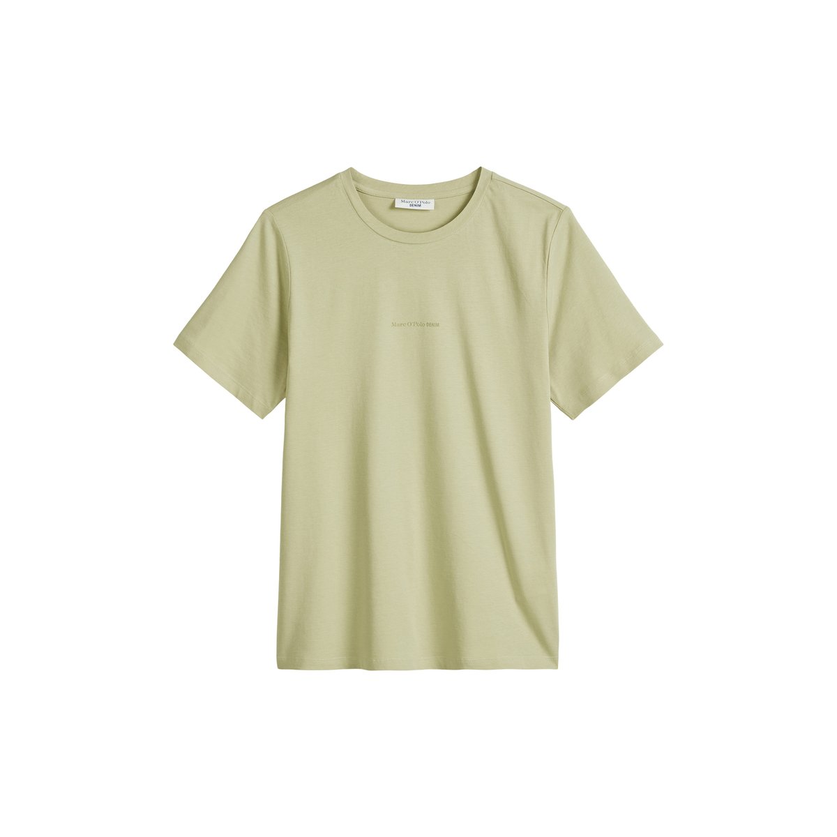 T-shirt DfC regular en coton organique vert, MARC O’POLO DENIM