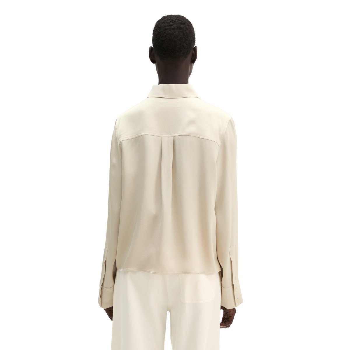 Survêtement relaxed en sergé de viscose noble beige, MARC O'POLO