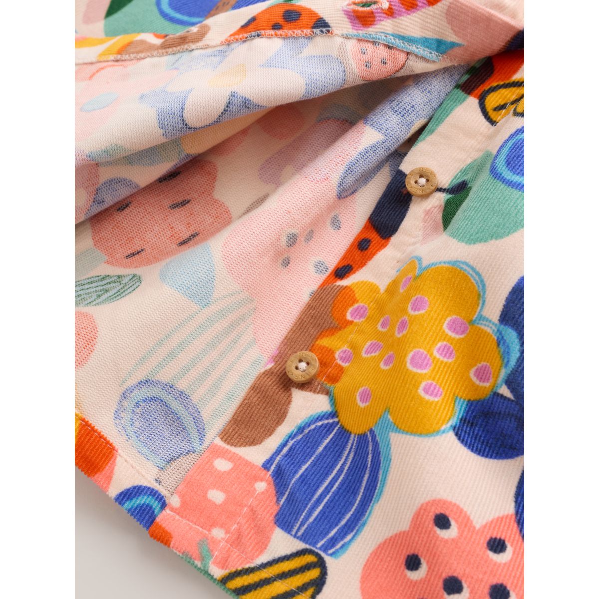 Robe en velours et collants bébé, 2 pièces impression multicolore, NEXT
