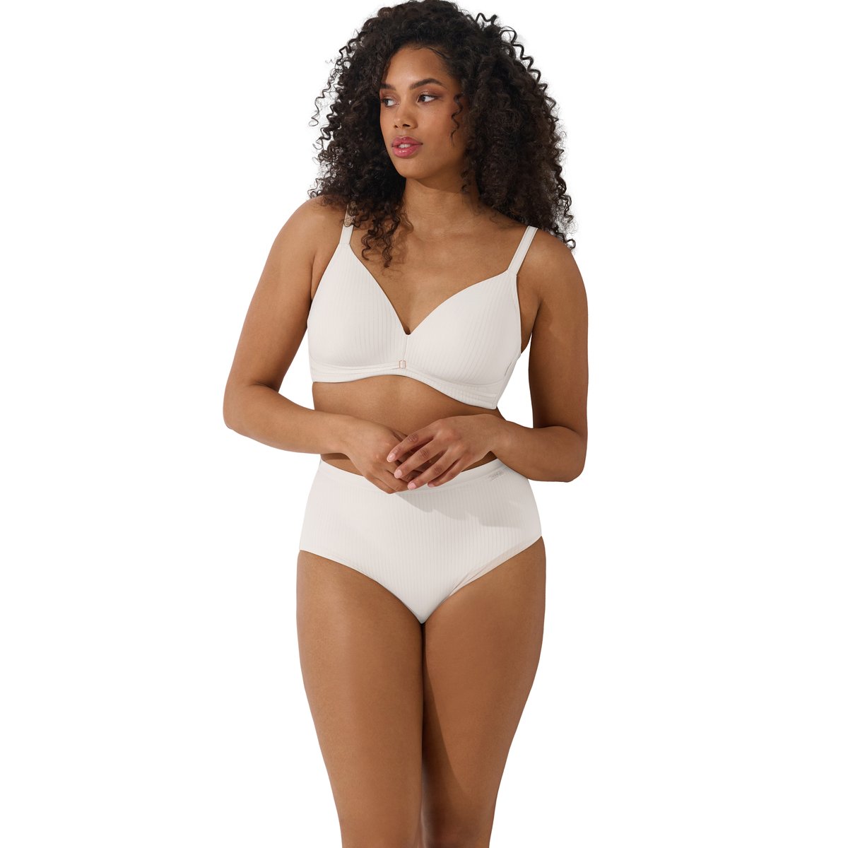 Culotte taille haute LAURA blanc, LISCA