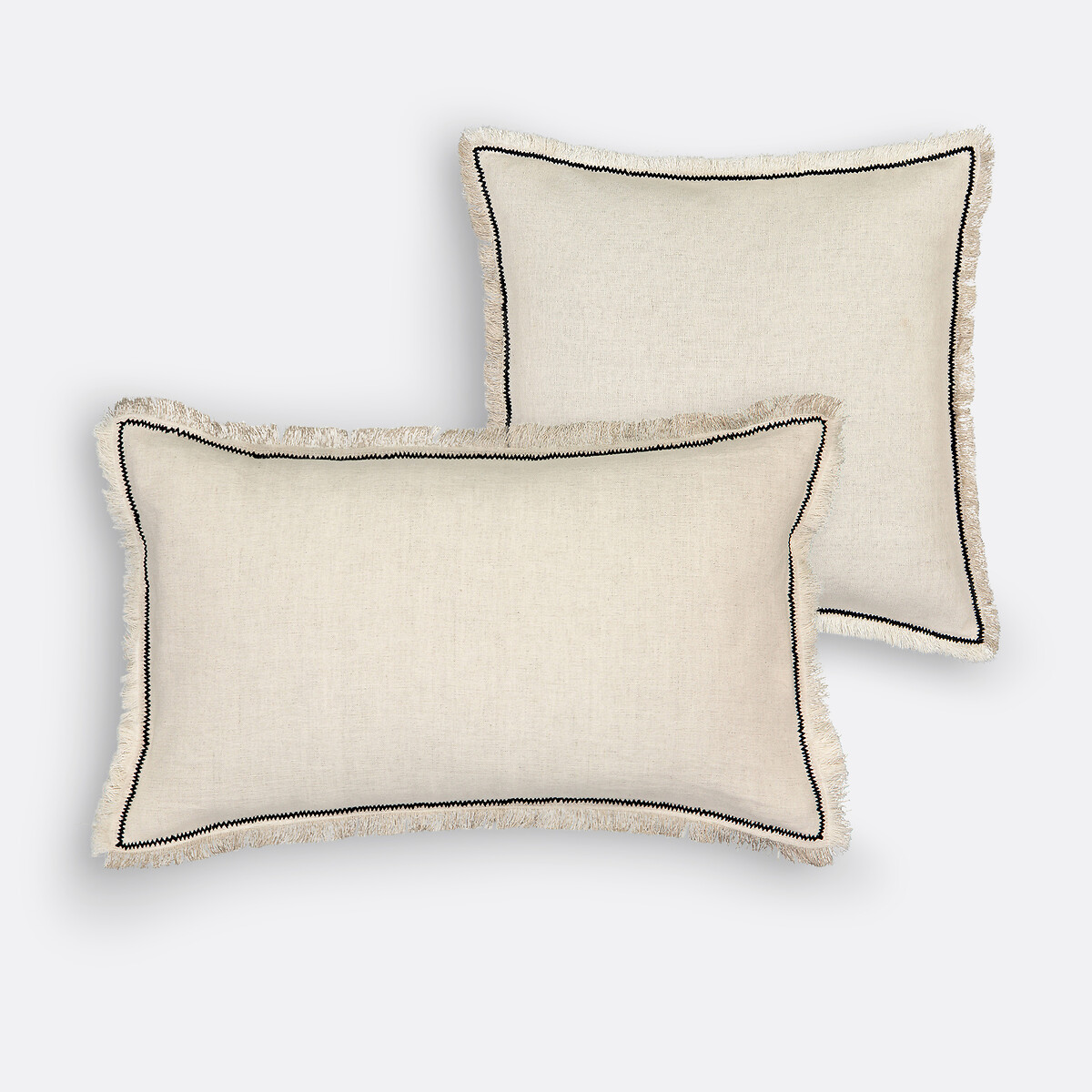 Housse de coussin lin/coton, Menorca naturel, LA REDOUTE INTERIEURS