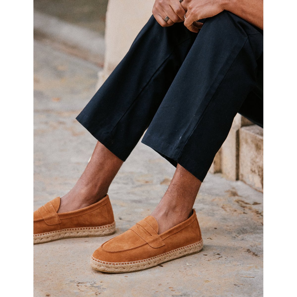 Espadrilles ROMÉO cognac, ODAJE