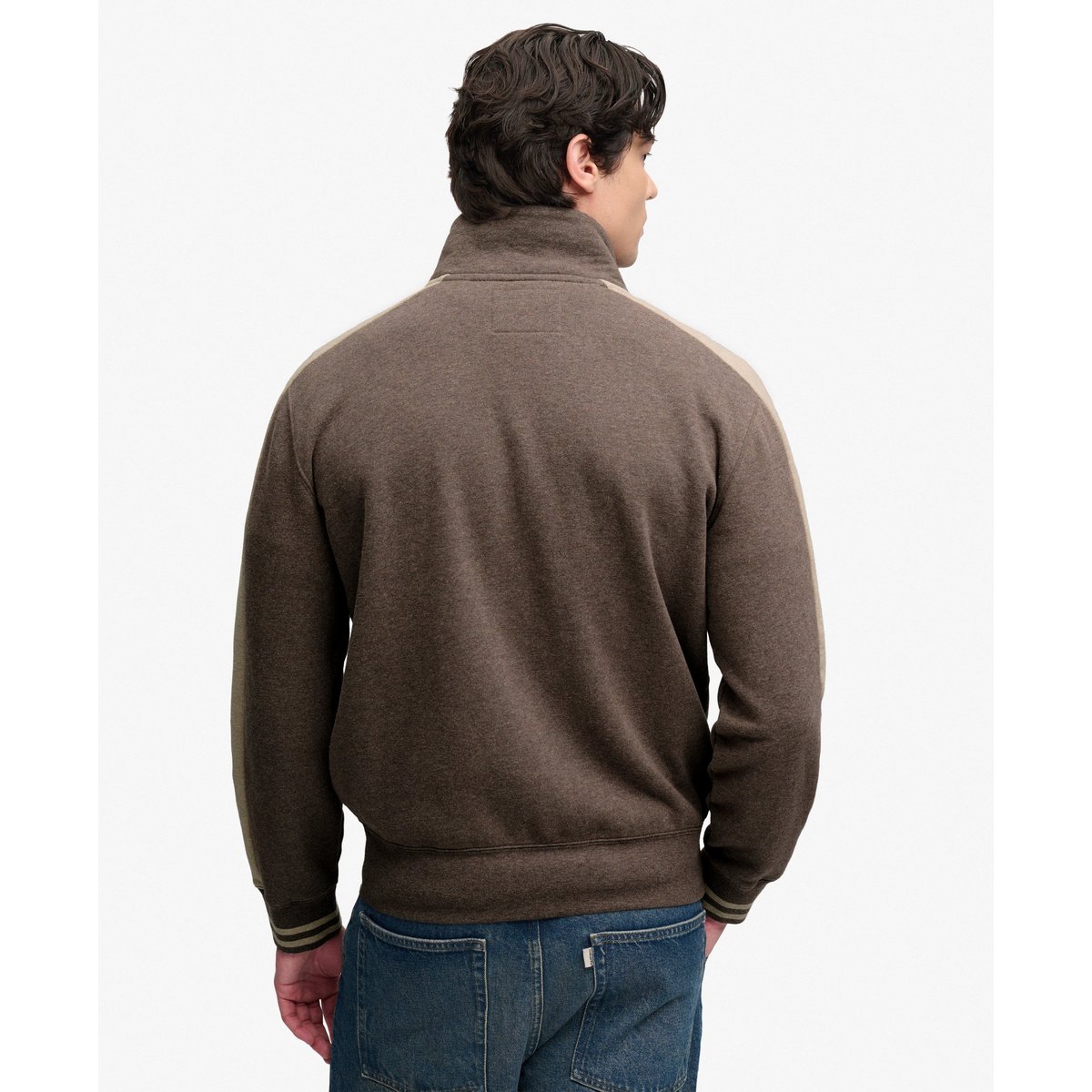 Veste Track coupe décontractée marron, SUPERDRY