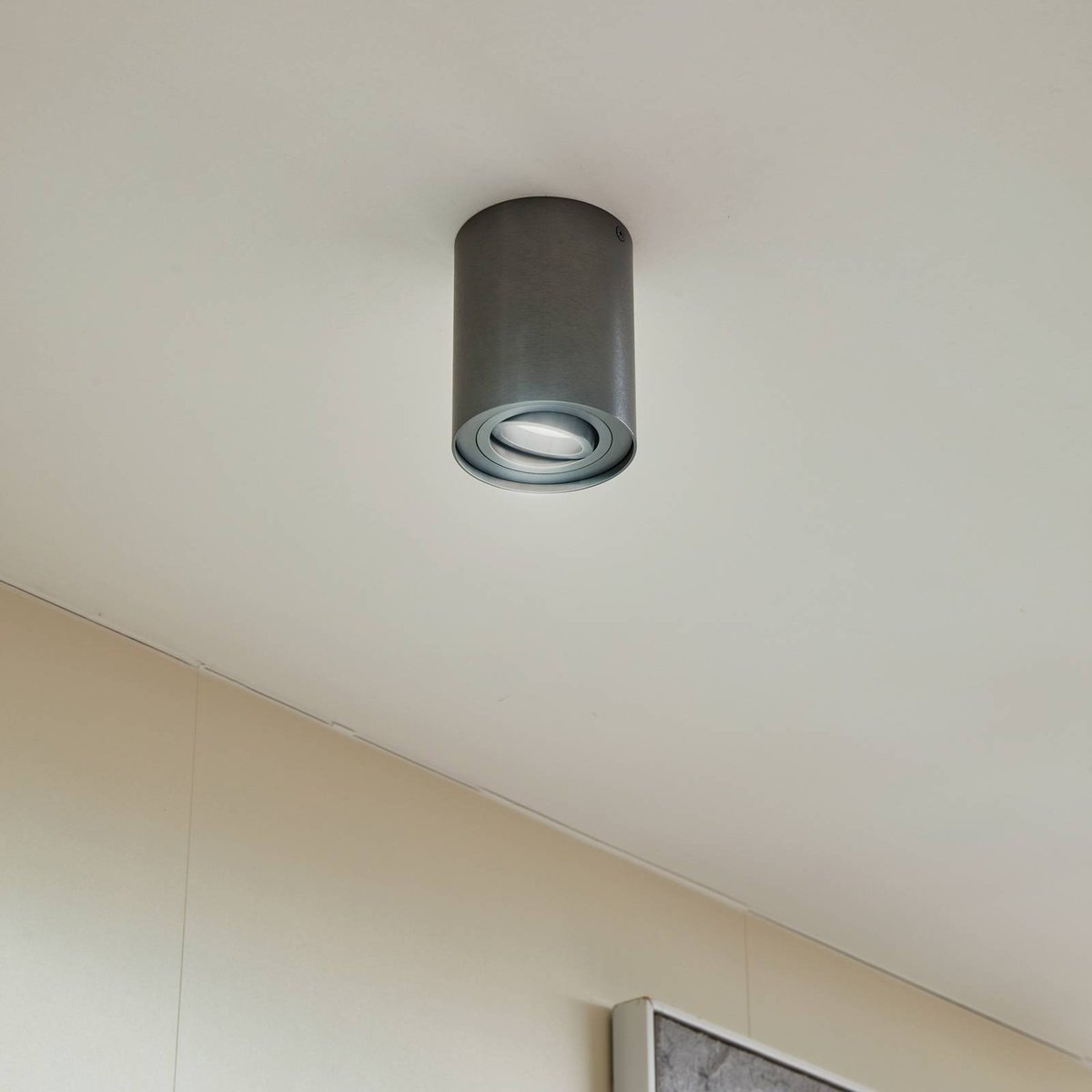 Projecteur, spot en aluminium moderne gunmetal, ARCCHIO