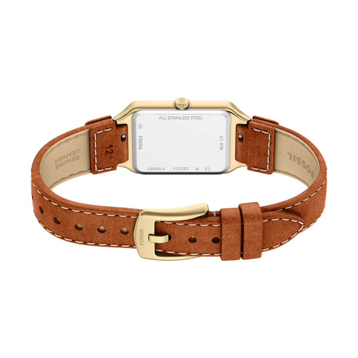 Montre Analogique  RAQUEL doré doré marron, FOSSIL
