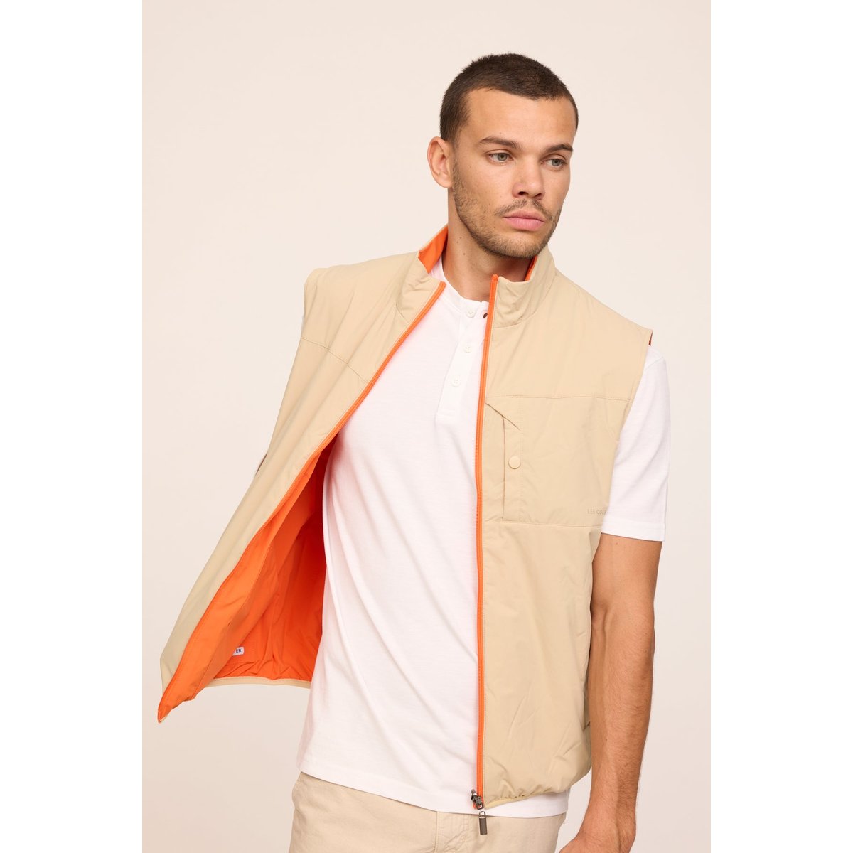 Veste sans manches   regular FONYS beige, LEE COOPER