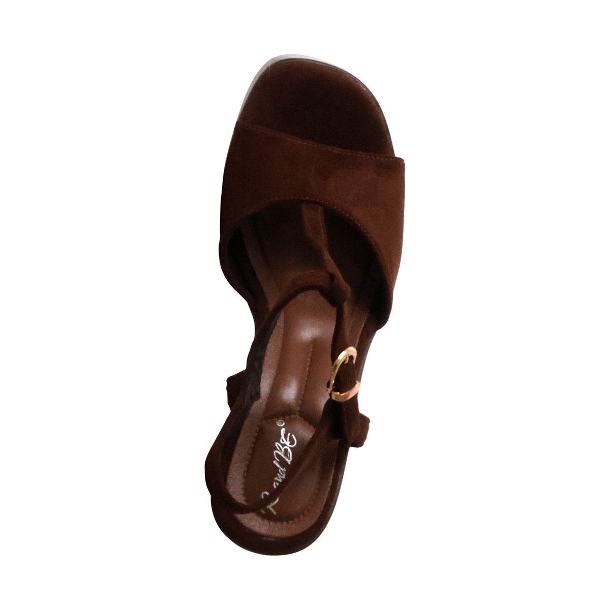 Sandales Compensées à Bride R And Be marron, ENZA NUCCI