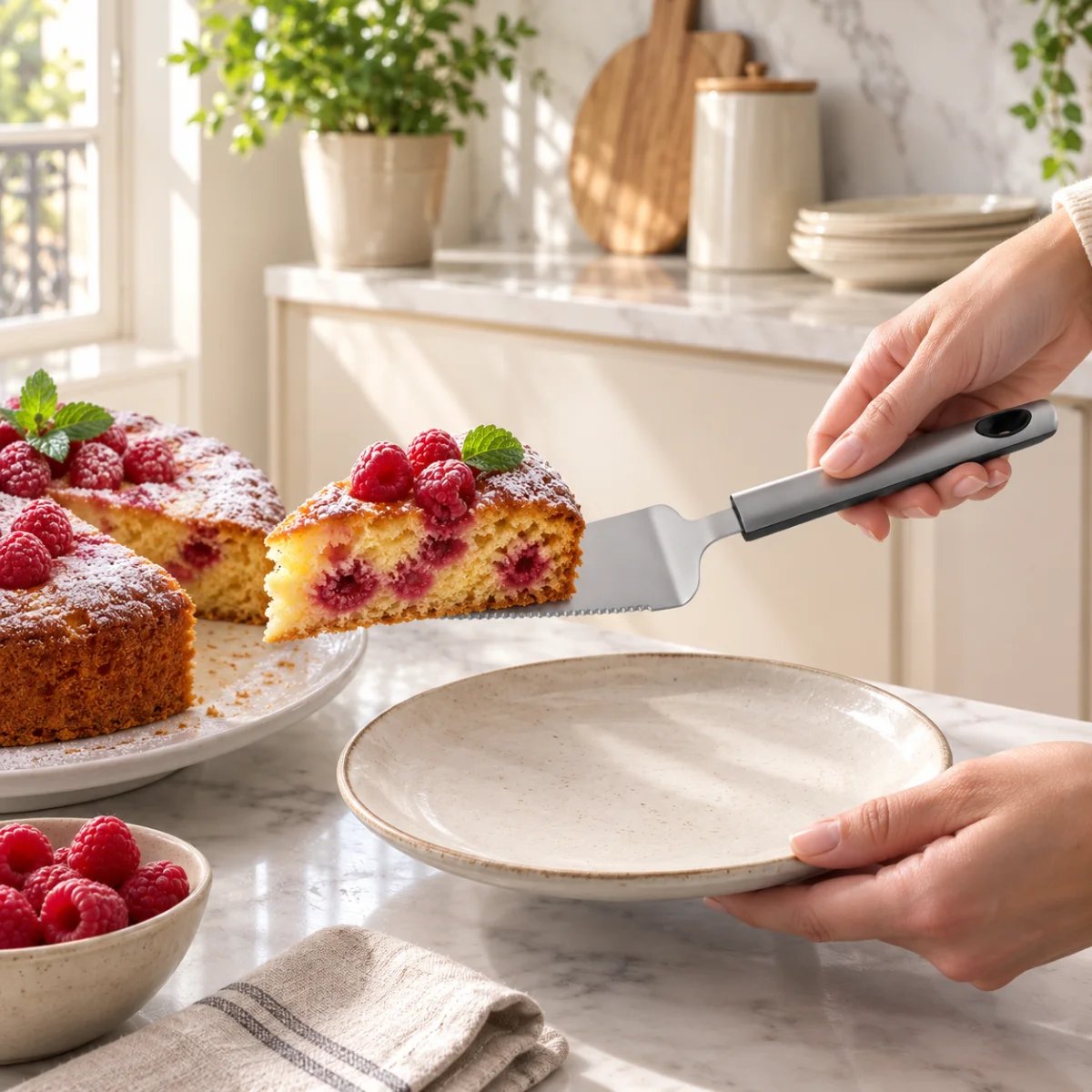 Pelle à gâteaux 26 cm - Inoxy argenté, LAGUIOLE CUISSON