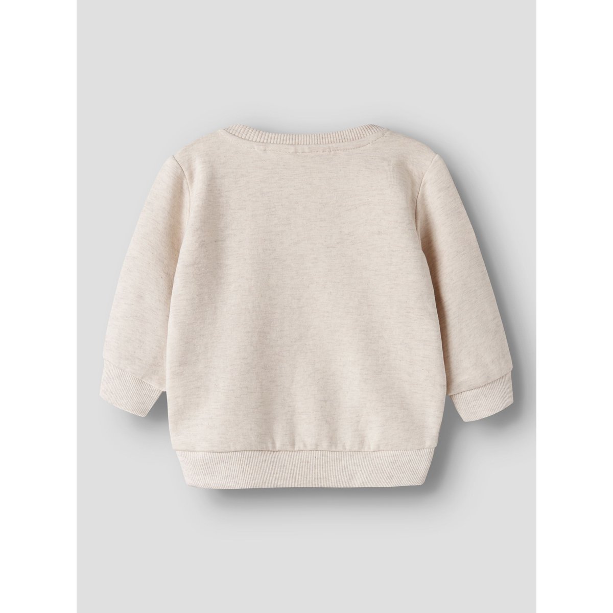 Sweat-Shirt blanc - peyote melange1, NAME IT