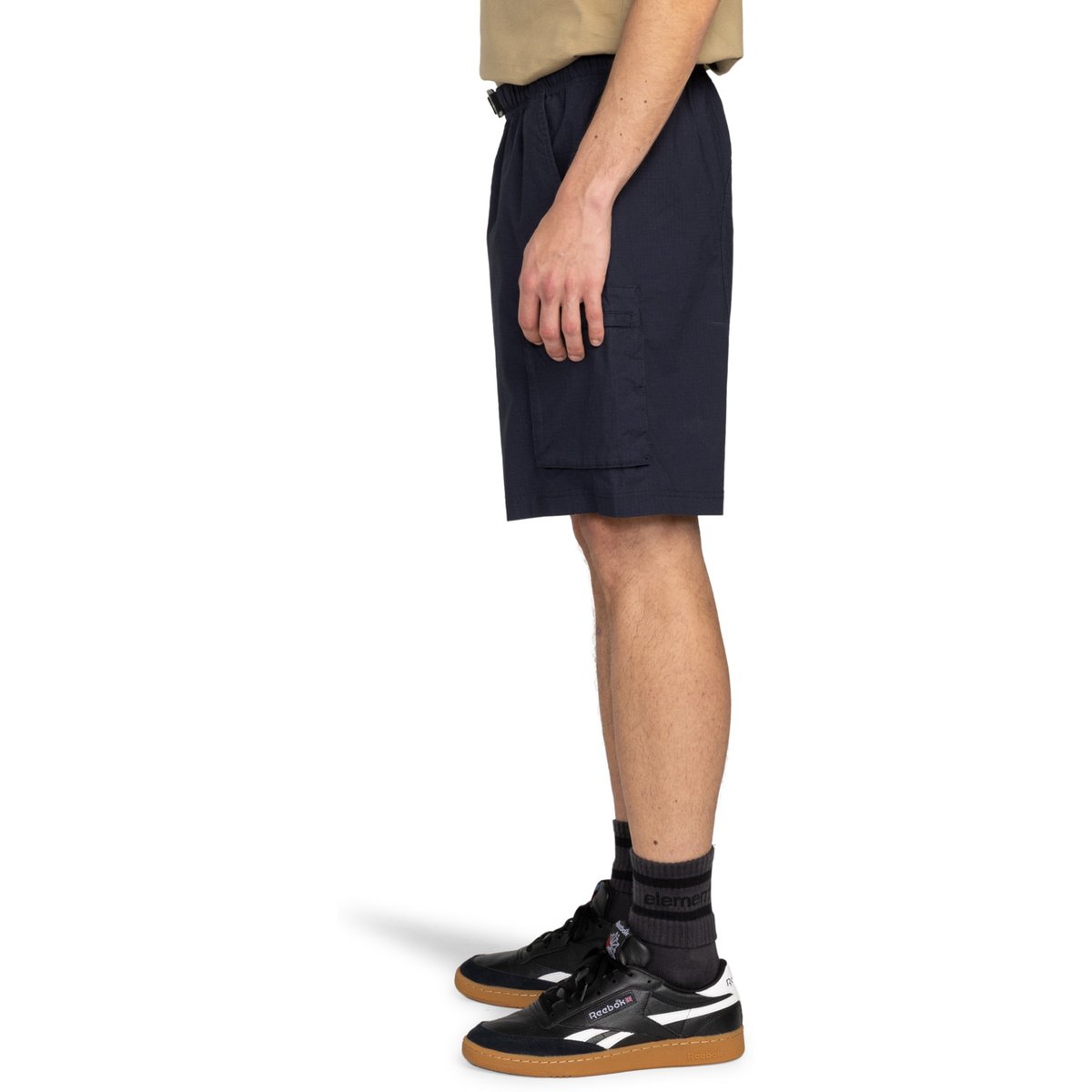 Short de marche cargo CHILLIN TRAVEL 19" bleu blue nights, ELEMENT