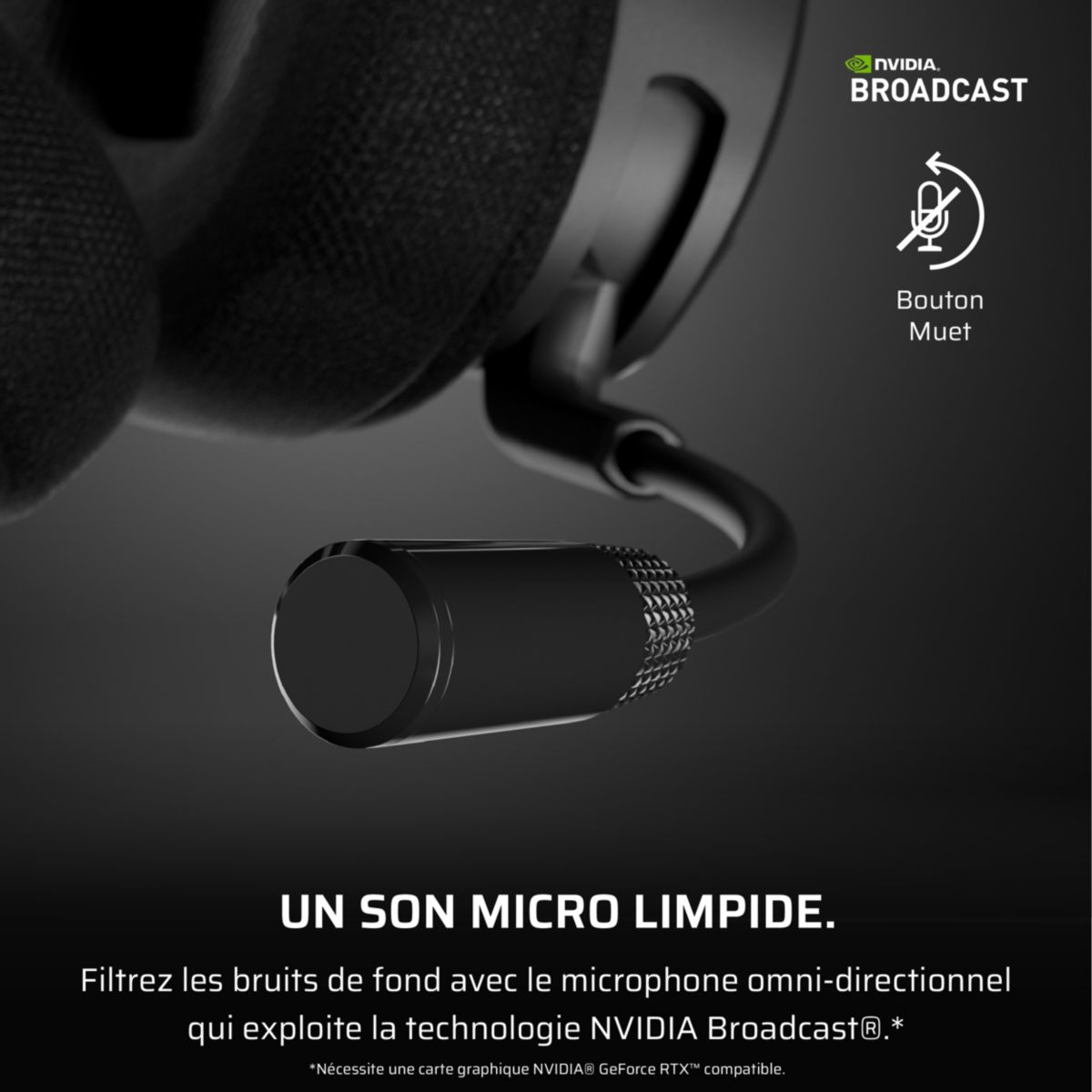 Casque gamer VOID ELITE V2 SANS FIL Carbon noir, CORSAIR