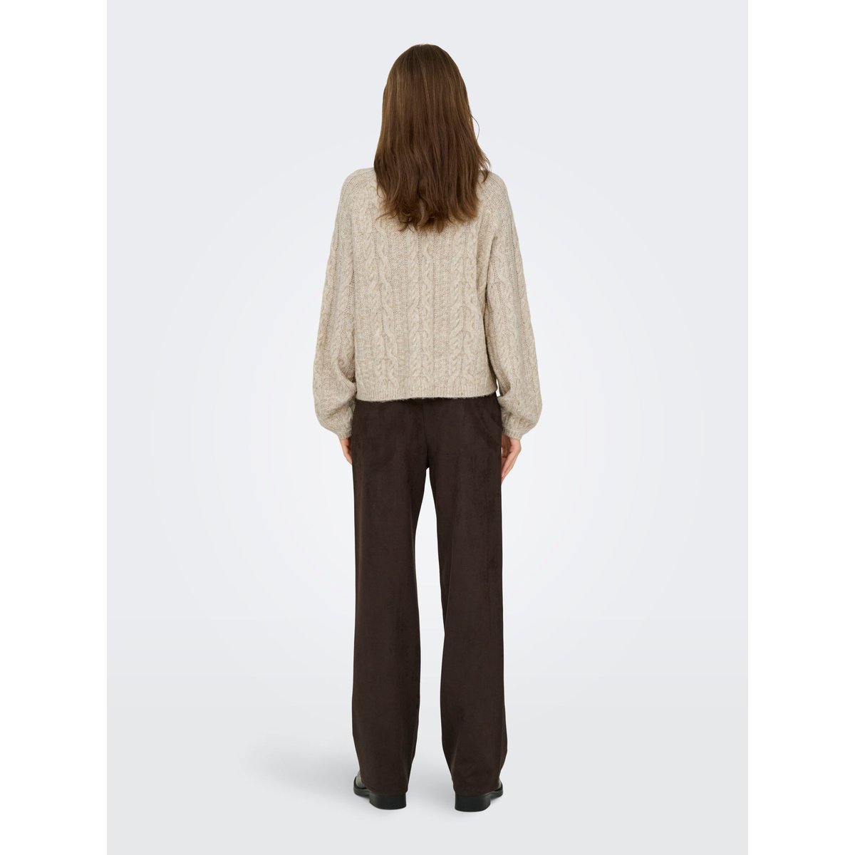 Pull En Maille oatmeal 1, JDY