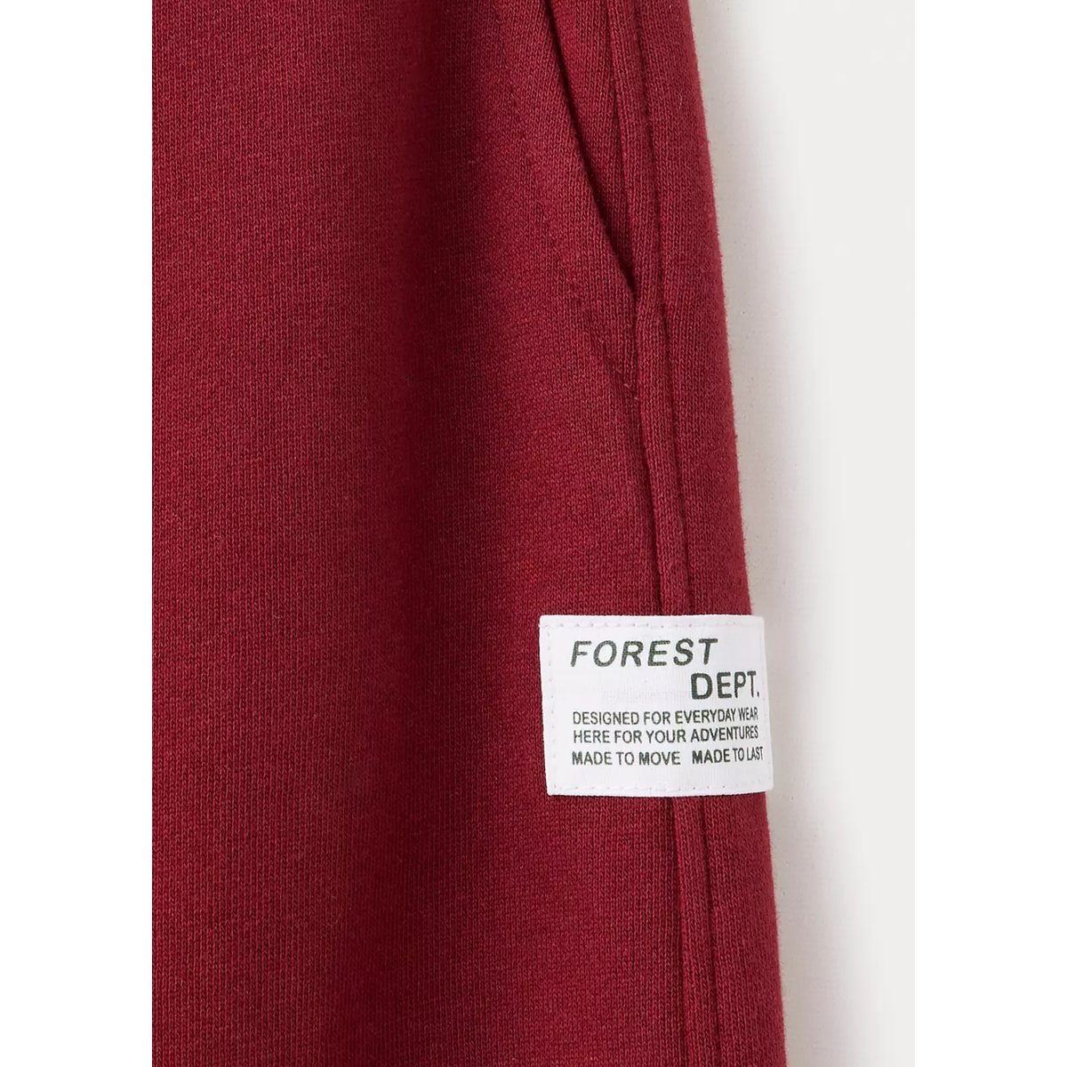 Pantalon jogger coton grenat, MANGO KIDS