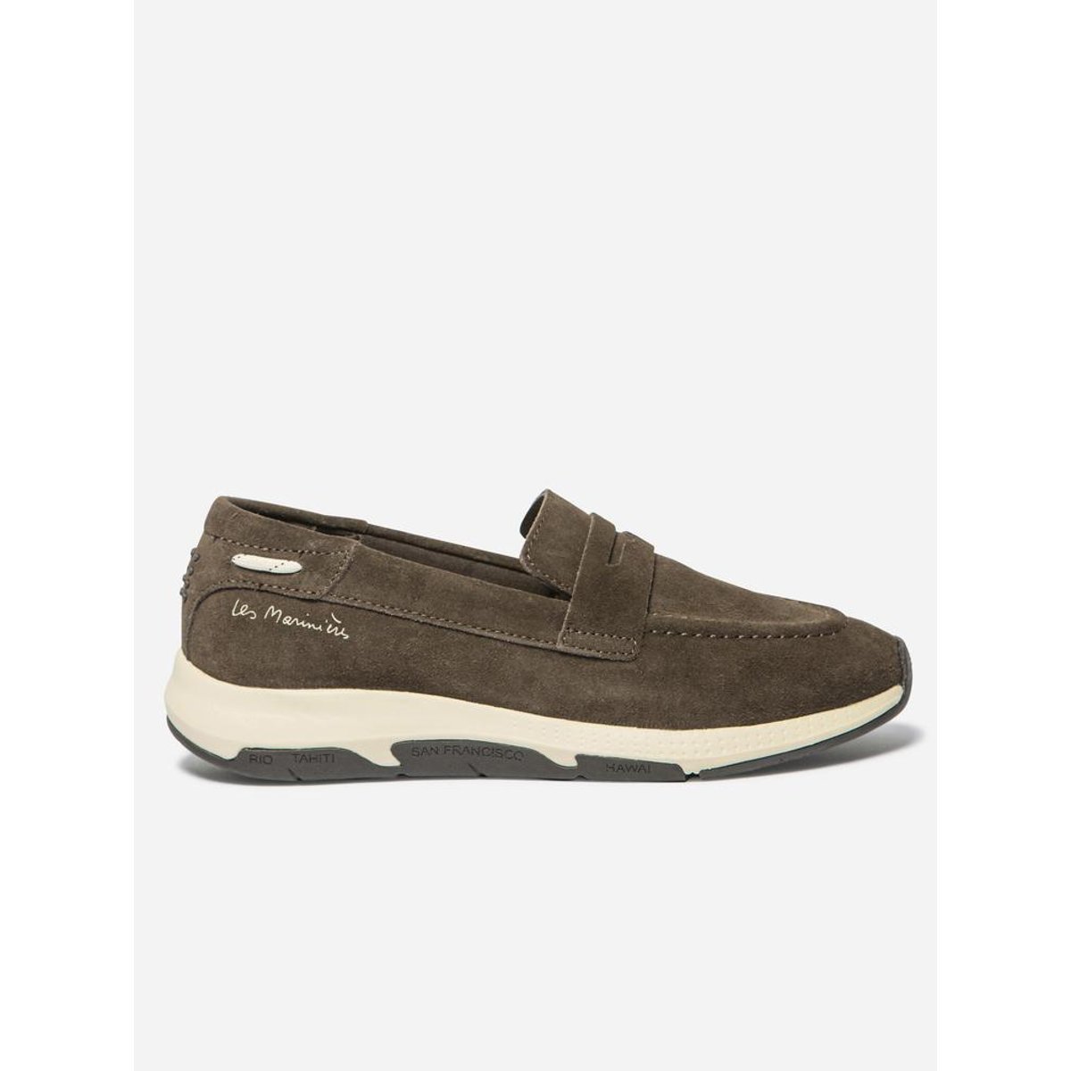 Mocassins JELIMOC chocolat, TBS