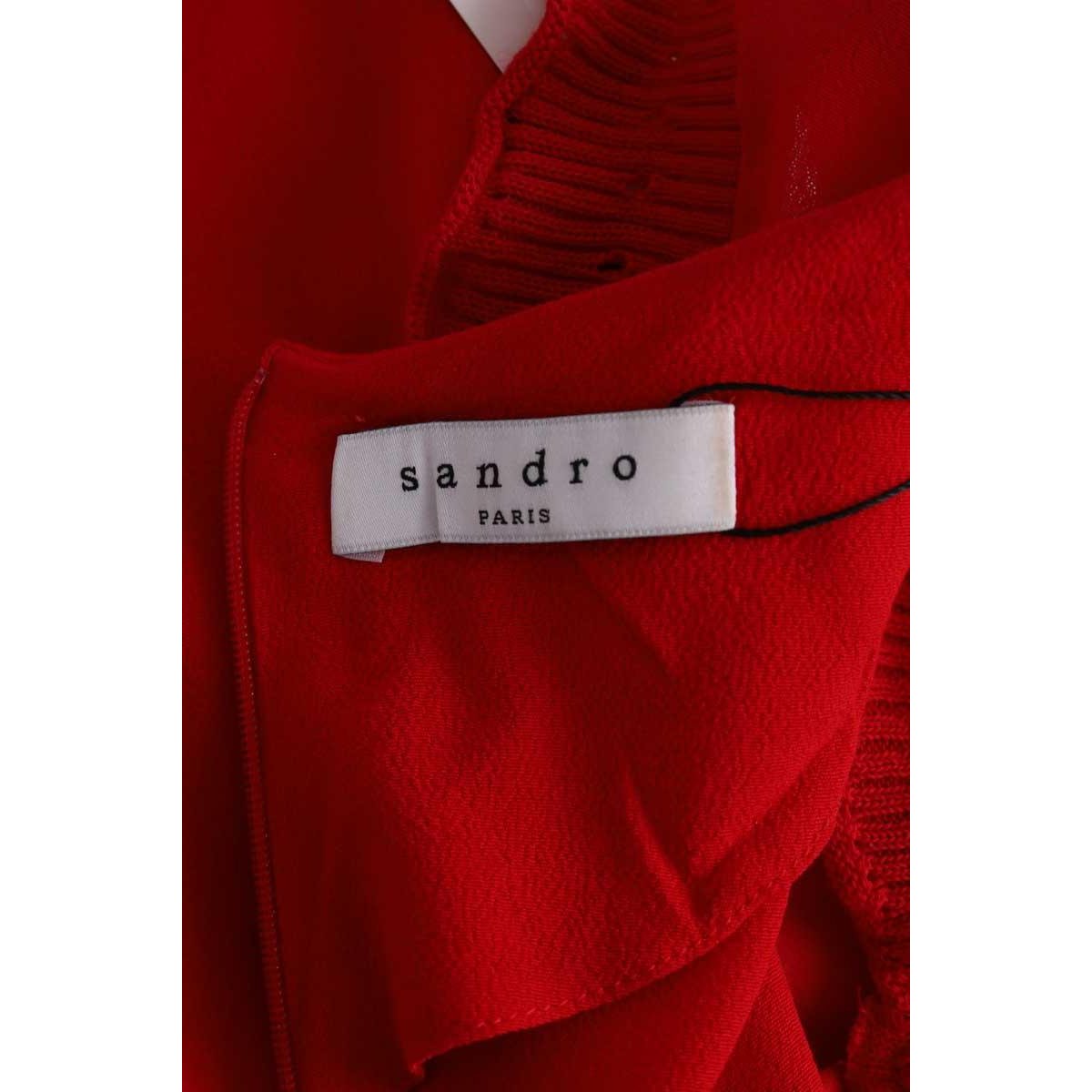 Robe - Très Bon État rouge, SANDRO